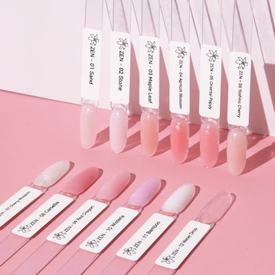 KaZEN Builder Gel is a premium hard gel formulation that creates glass-like, high-gloss nails with extraordinary durability.