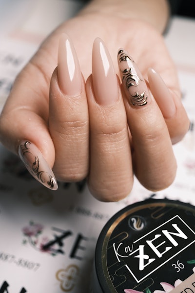 KaZEN Builder Gel is especially beloved by women who don’t have time to be back at the salon every week.