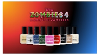ella+mila, the beloved eco-conscious nail polish brand, debuts its exciting collaboration with Disney for the highly anticipated Disney Channel Original Movie “ZOMBIES 4: Dawn of the Vampires.'