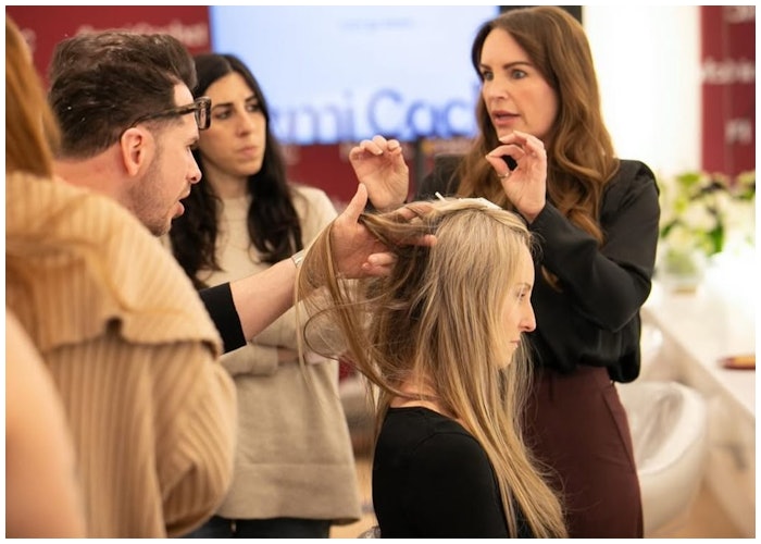 Victoria Lynch, Founder of Remi Cachet, dives into everything you need to know about applying hair extensions on clients experiencing hair loss or thinning strands, so you can safely boost their confidence.