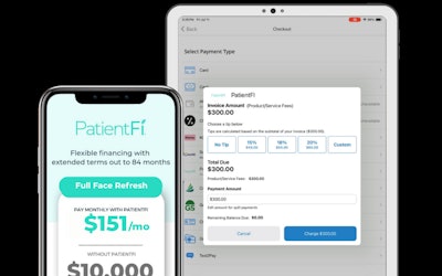 Patients apply in under a minute with a soft credit check, receive instant approval, and use funds via a reusable digital wallet—first payment due in 30 days.