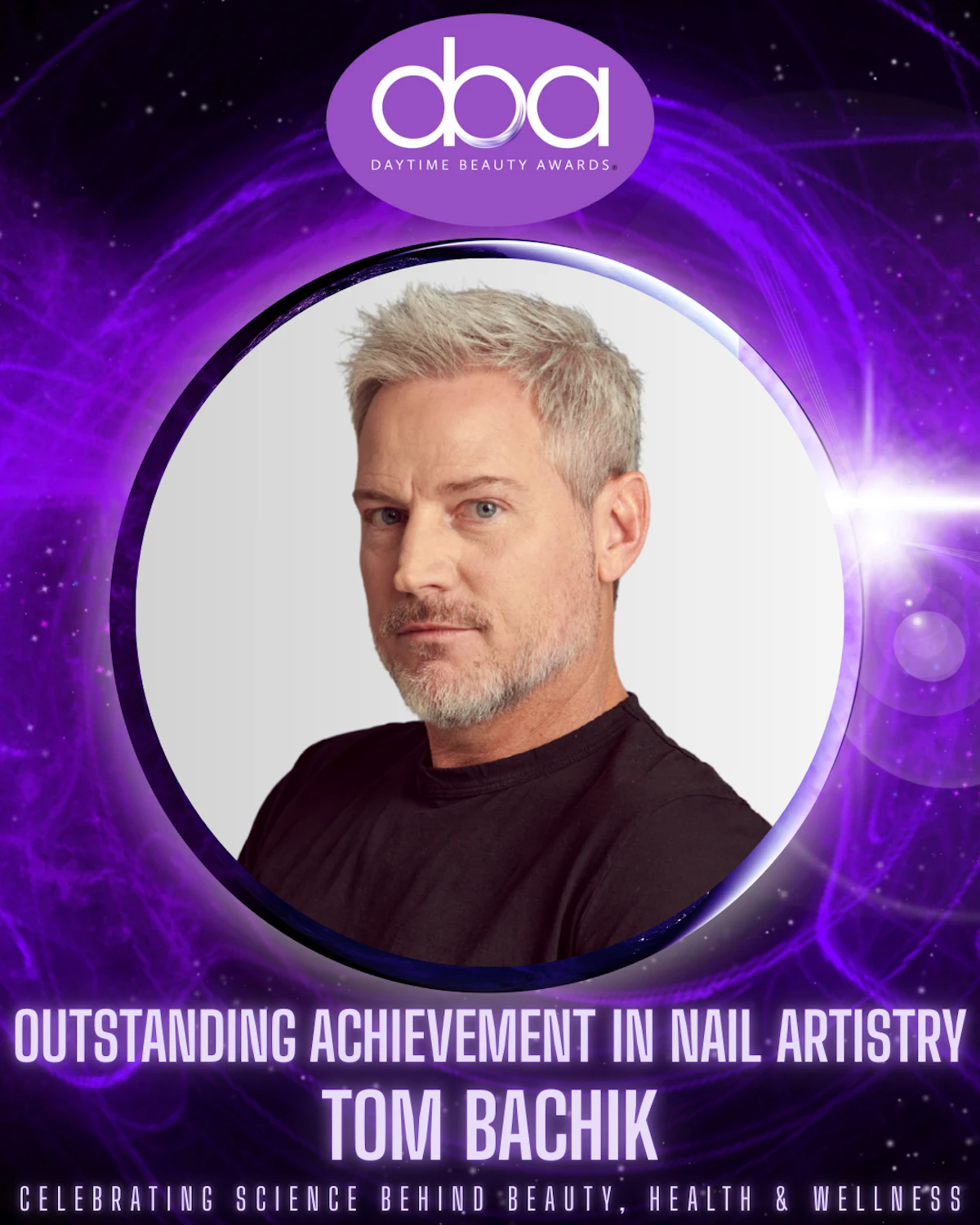 Superstar Nail Artist Tom Bachik Receives Nail Artistry Award at Daytime Magnificence Awards
