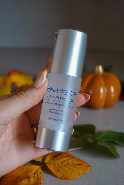 Bluelene has created its Fit+Firm Serum Advanced Skin Density Renewal Serum, a clinically tested serum designed to counteract skin aging associated with GLP-1 medical weight-loss treatments.