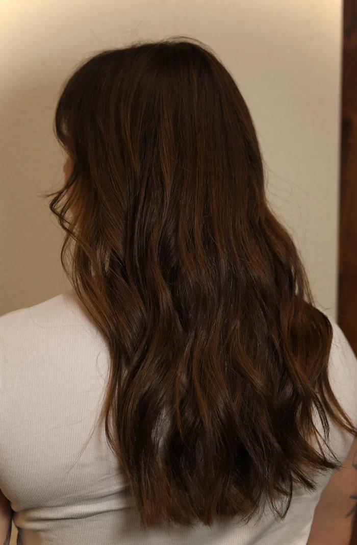 After Auburn Cinnamon Brunette