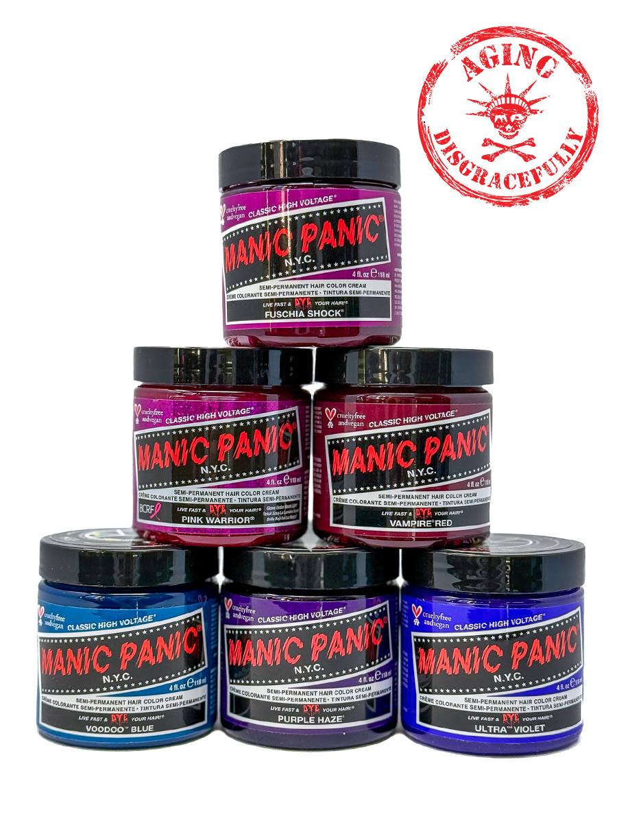 Aging Disgracefully Collection W Red Stamp