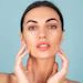 Woman Beauty Lotion Skin Blue Background Adobe Stock 477263348