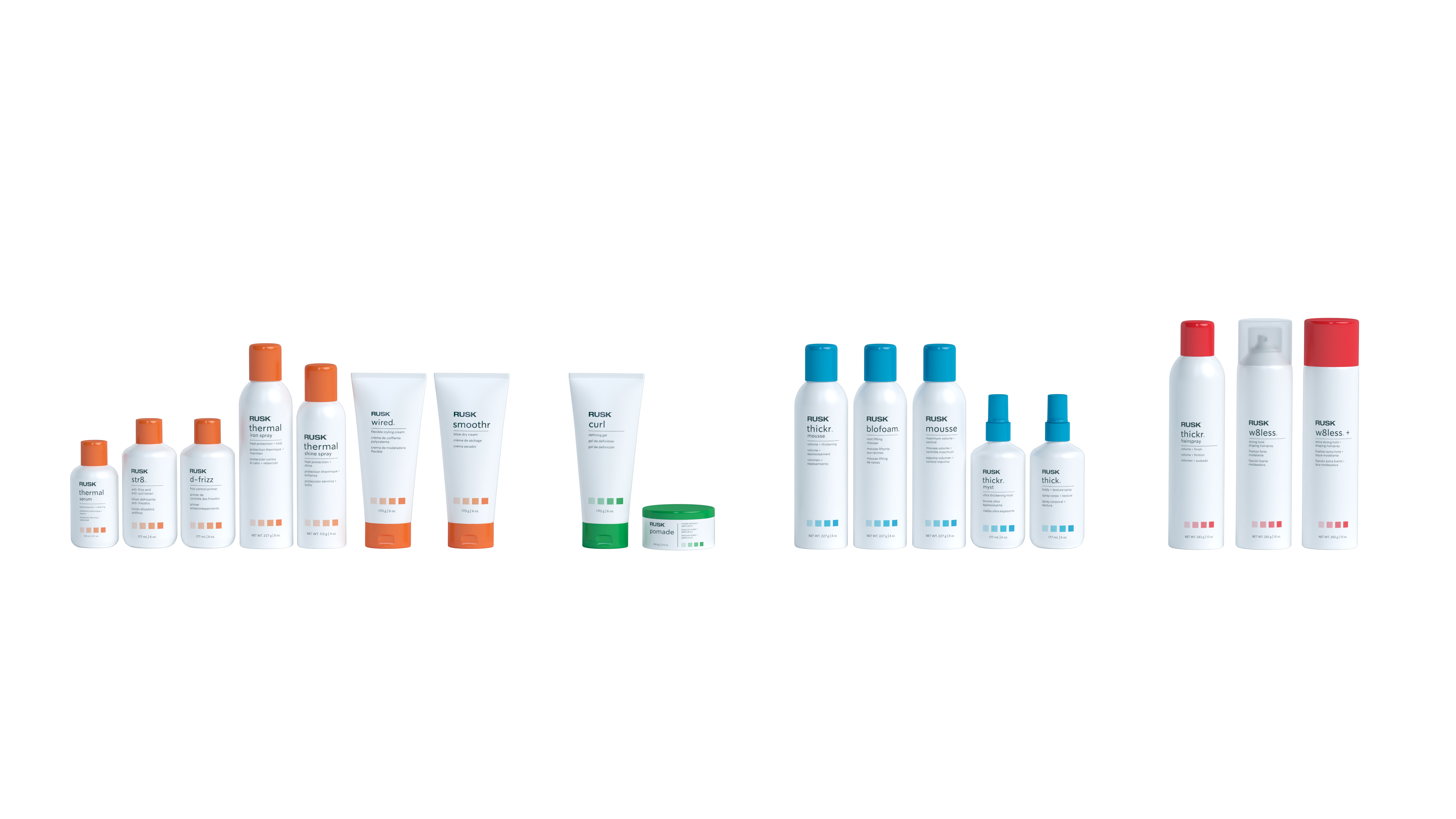 The reorganized styling portfolio consists of 17 SKUs&mdash;expanded with four new hero stylers&mdash;organized into systems that align with specific client goals.