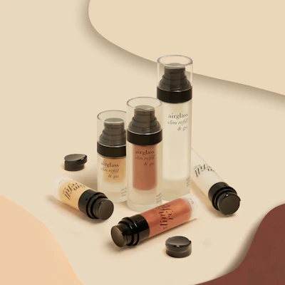 Berlin Packaging's Airglass Slim Refill.