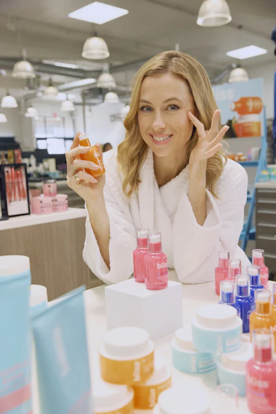 Bliss embraces elder millennials with a playful, no-nonsense approach to adult skin.