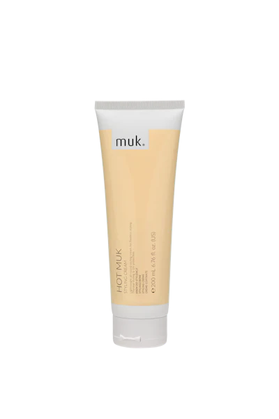 Hot muk Styling Cream is engineered as a lightweight, multi-use foundation.