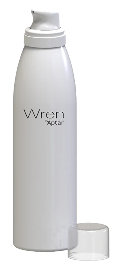 Aptar's BOV Wren (pictured), WS25 and Ringo add tactile actuation, controlled ribbon-like or foam dispensing, ergonomic handling and premium finishes, turning the application of dense treatments into a more pleasurable, precise experience.